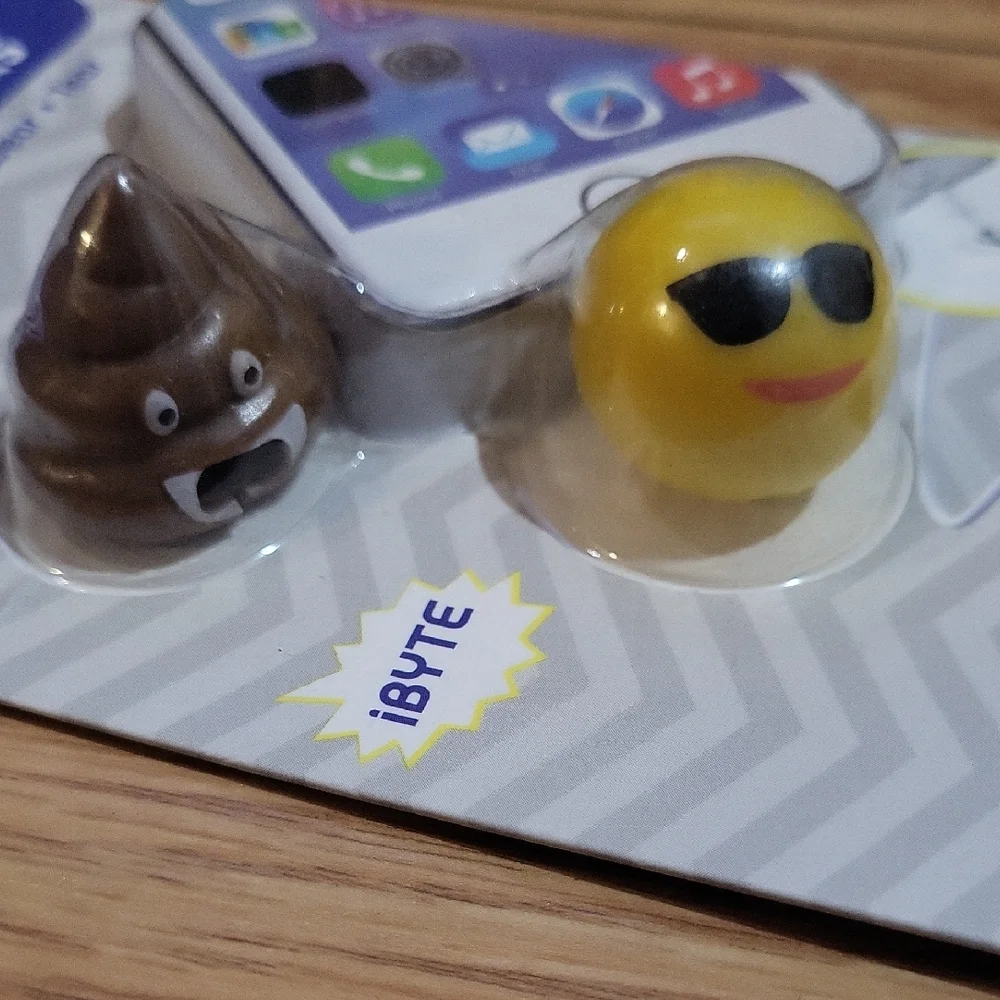 Bytes Cable Protectors - With Emoji Characters